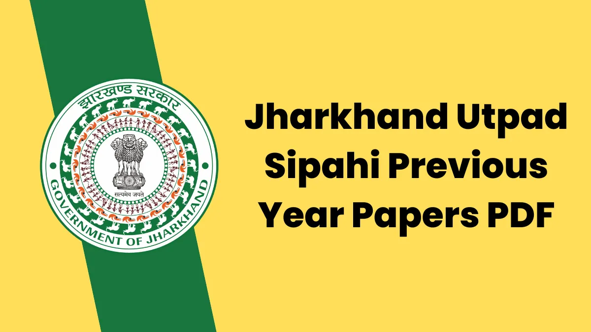 JSSC Excise Constable Previous 10 Year Question Papers