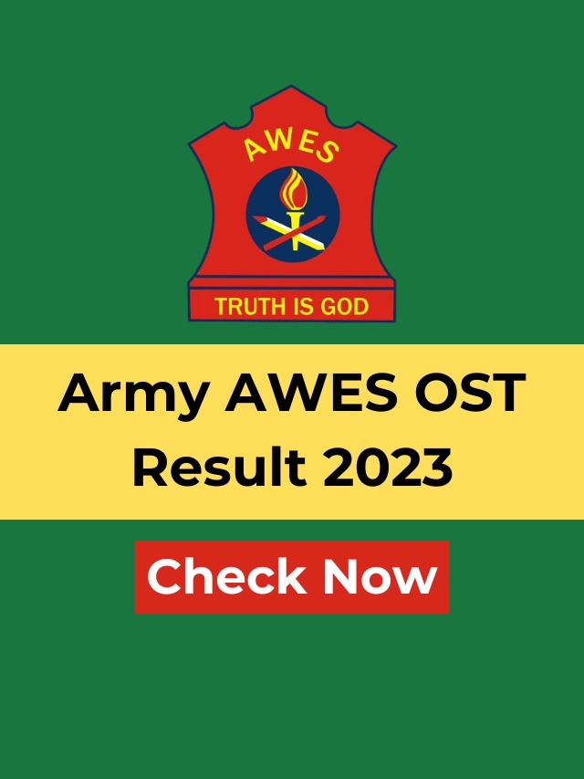 Army AWES OST Result 2023